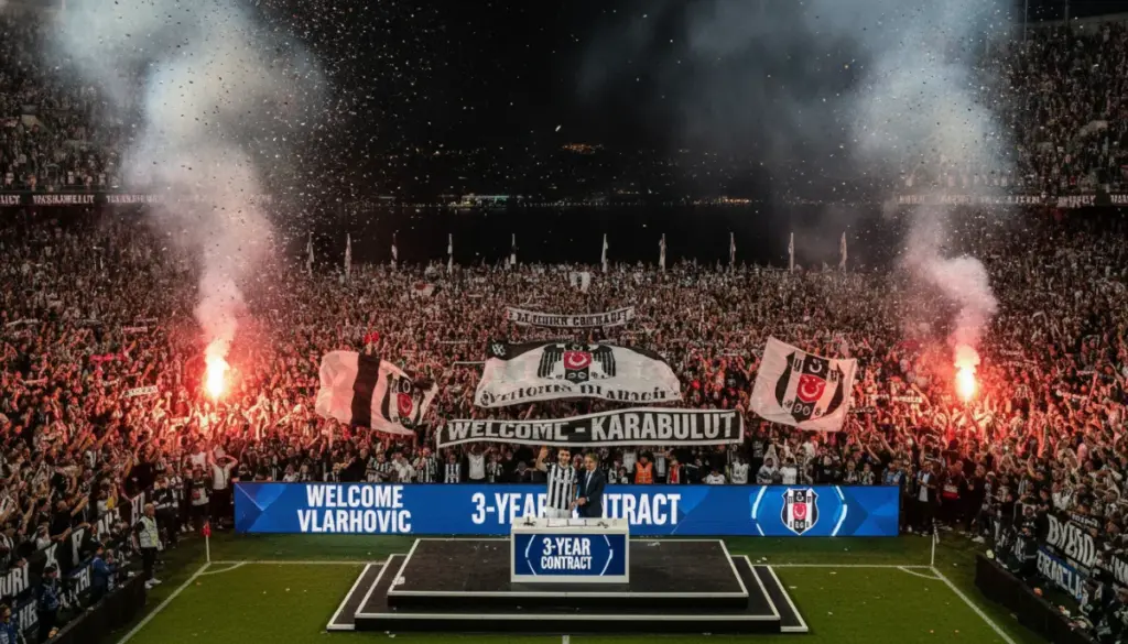 İstanbul’da Siyah-Beyaz Fırtına: Yeni Golcü Geliyor