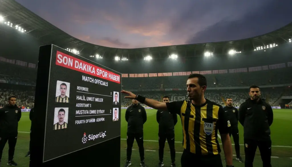 Süper Lig 7. Haftasında Hakemlikte Yeni Atama Düzeni